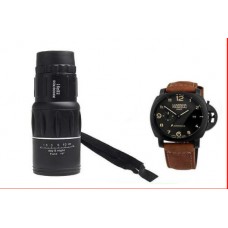 Monocular + Ceas Panerai Luminor cadou